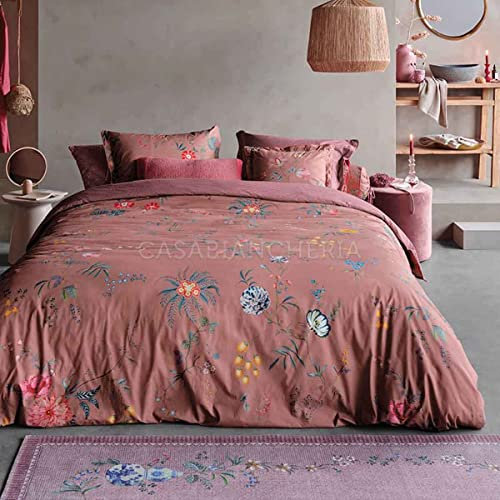 PIP Studio Bettwäsche-Set für Doppelbett Fleur Grandeur-Rosa, Doppelbett