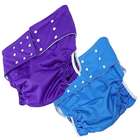 Toyvian 2st Stoffwindeln Für Erwachsene Schwimmwindeln Für Erwachsene Inkontinenzschutzwindeln Für Ältere Menschen Waschbare Windeln Für Erwachsene Pul-plane Produkt Alten Hautfreundlich
