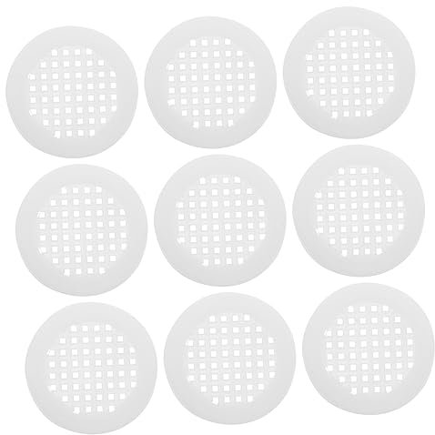 Uonlytech 20pcs Shoe Cabinet Round Soffit Vents Under Cabinet Air Vent Cover Cabinet Ventilation Cabinet Door Ventilation Cabinet Door Vent Cover Plastic Decorate Wardrobe White