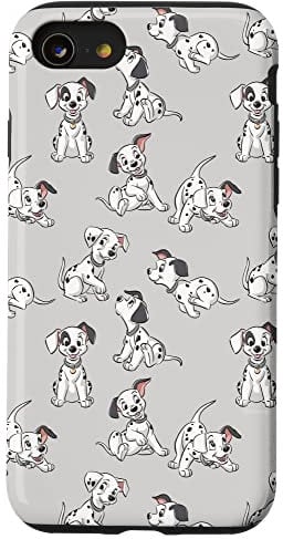 iPhone SE (2020) / 7 / 8 Disney Classic 101 Dalmatians Puppies Soft Grey Case