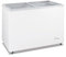 Ristoattrezzature Congelatore a pozzetto 108x68x83,2h cm 300 lt -18-22°C con ante in vetro scorrevoli