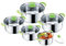 LXHZSY Pentola 5 Pezzi/Set pentole in Acciaio Inox pentole antimagnetiche pentole Multiuso pentola a Doppio Fondo pentole antiaderenti a induzione