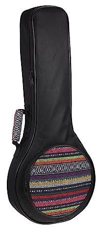 ibasenice Mandolin Gig Bag Portable Carrying Bag Soft Mandolin Case Handle for Gigging and Storage Assorted