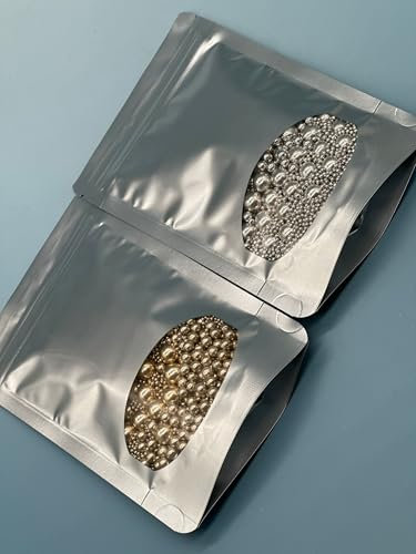 Schokoperle - mix 2mm, 5mm, 10mm super GOLD glänzend 100gr