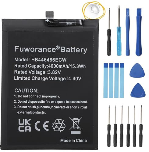 Fuworance Batteria compatibile con Huawei P Smart Z/Nova 5i/Honor 9X Pro/Enjoy 10 Plus/Y9 Prime 2019/P20 Lite 2019 STK-L21, STK-L22, STK-LX3 Telefono Batteria+Strumenti