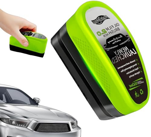 Car Window Cleaner, 1 Coated Cleaning Brush, Glass Cleaner, Car Shampoo, Screenwash, Glass Cleaner Spray, 11 * 4.68 * 7.7, for Auto Glass, Windows, Mirrors, Shower Doors