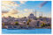 RUADK Moschee von Istanbul, Türkei, Landschaftskunstposter, Leinwandposter, Wandkunstdruck, Bild, Gemälde, 30 x 45 cm