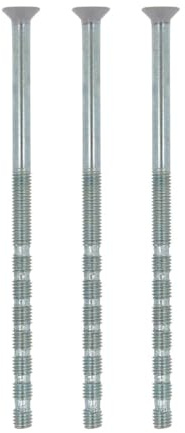 Ersatzschrauben für Türgriff - 3 Stk., Farbe:Silber F1