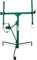 STANEW XXL Plattenheber bis max. 68 kg,Plattenheber Trockenbau, Lastenheber Höhe 140-325 cm, max. Breite 2,92 m, Trockenbau Montagehilfe 1-Mann-Bedienung, mit Feststellbremse,grün