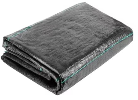 DIWAL Unkrautvlies Gartenvlies Unkrautfolie Rolle Schwerlast Unkrautvlies Bodenabdeckung UV-stabilisiert Für Gartenbeete, Wege, Hof, Kies, Einfahrten, Outdoor Landschaft(1m x 200m)