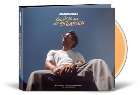 Max Giesinger, Neues Album 2025, Glück auf den Strassen, CD Digipack