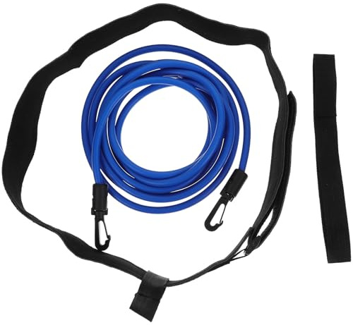 SWOOMEY Schwimmtrainingsgürtel aus TPE für Schwimmwiderstand und Komfort mit Verstellbarem Gürtel für Aqua Jogging und Endloses Poolschwimmen
