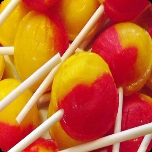 Pear Drop Mega Lollies (x50)