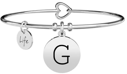 KIDULT - Bracciale Donna - Iniziale G | Emozioni - 231555G