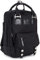 SEVENTEEN LONDON – Unisex ‘Camden’ Rucksack in schwarz mit einem modernen und verschieden tragbaren Design – perfekt für 13-Zoll-Laptops