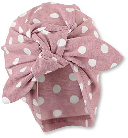 Sterntaler Mädchen Knotenmütze Mütze, Mattrot, 45 EU