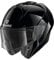 Shark Herren NC Motorrad Helm, Schwarz, L