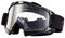 Mdurian Occhiali da moto motocicletta Dirt Bike Occhiali da sci corsa per fuoristrada ATV scooter occhiali sole con protezione UV antipolvere len trasparente