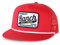 WHISKEY BENT HAT CO. Whiskey Ranch Patch Hat - Rot - Einheitsgröße