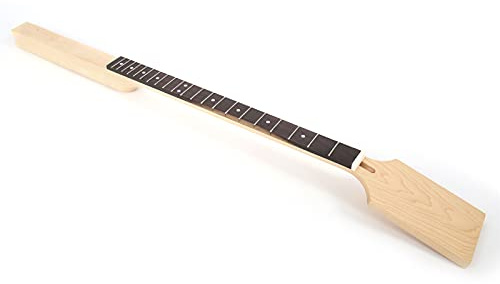 21 Bünde Griffbrett, verschleißfester Gitarrenhals Feinpolieren 905 mm lang für Cigar Box Gitarren
