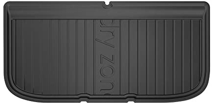 FROGUM DryZone Gummimatte Ganzjährige Praktische Auto Kofferraummatte Kofferraumwanne passend für Opel Adam 2012-2019 | Hohe Kante | Robust und langlebig