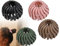 ZoeTekway Packung mit 4 Vintage Vogelnest Haarspangen Damen, Große Haarspangen, Haargreifer, Rutschfeste Haarspangen, Lazy Vogelnests Haarschmuck für Damen und Mädchen