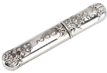 Atyhao Nadeletui Zum Nähen von Rohren, Fass, Retro-Aufbewahrungsrohr, Nadel-Nähkasten, Europäisches Metall, Vintage-Injektionsnadel für Grußkartenhalter Im Europäischen Stil