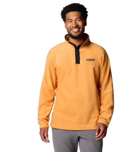 Columbia Men's Steens Mountain Half Snap 2, Sunstone/Black, L