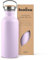 Bambaw Gourde Inox 1l, Bouteille d’Eau Violette, Bouteille Inox 1l Non-Isotherme, Gourde Sport 1 Litre, Gourde sans BPA, Gourde Réutilisable – Lilas Clair
