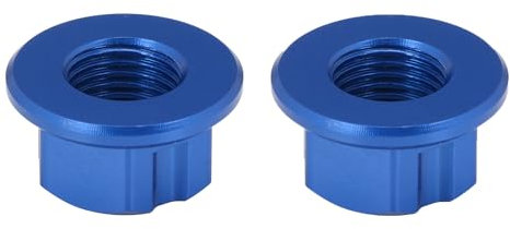 JFG RACING 2 Pezzi Dado ASSE Ruota Posteriore Moto,M12 * 1.25P Dado per ASSE Ruota Posteriore in Alluminio CNC per Sur Ron X/S X160 X260-Blu