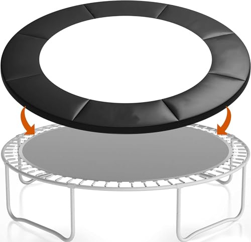 Trampolin Randabdeckung Ø183 244 305 366 396 427 457 487 cm Universell | Reißfest, UV-beständig Wetterbeständig Umrandung Federabdeckung Randschutz