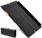 KOLOTOOL Heavy-Duty 5ft Folding Wheelchair Ramp, 362KG Capacity, Portable Aluminum Threshold Ramp for Stairs, Doorways, Curbs, Steps with Anti-Slip Surface and Stainless Steel Hinge