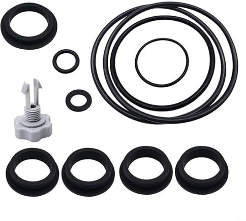 Kit de joints toriques pour pompes à filtre à sable Intex, joints toriques de soupape de libération d'air, kit de réparation de pièce de rechange pour pompe de filtre à sable pour piscines hors sol