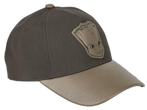 CERDÁ LIFE'S LITTLE MOMENTS Unisex WÄCHTER DER Galaxie Groot Erwachsene Gebogene SCHIRMMÜTZE Baseball Cap, BRAUN, One Size