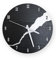 Wanduhr in Holzoptik modern mit Zahlen Schwarz ohne Tickgeräusche und Lautlos- Ausgefallene Wanduhr mit Quarz Uhrwerk für Wohnzimmer, Büro, Küche Schlafzimmer oder als Deko. Ein Hingucker ohne ticken