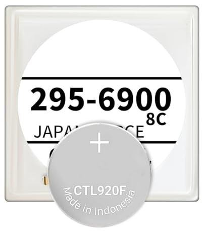 Battery for Citizen Eco-Drive 295-69 295-6900 CTL920F, Compatible with Panasonic Battery for Replacement for Citizen Eco DriveE210 E260 E270 E600 E610 E650 E660 E670 G900