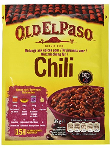 Old el paso Epices pour Chili 39 g