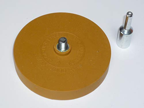 Radierscheibe, Entferner für Klebegewichte-Rückstände, Folienradierer 231050
