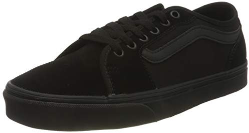 Vans Herren Filmore Decon Sneaker, Suede Canvas Black Black, 45 EU