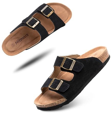 Sandale Homme Mode Léger Mules Femme Bout Ouvert Flip Flops Unisex Tongs Homme Été Plage Piscine Noir 3 Taille 35