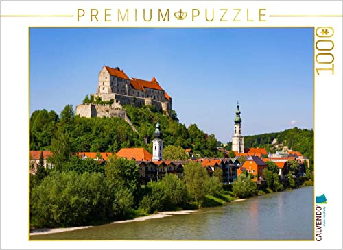 CALVENDO Puzzle EIN Motiv aus dem Kalender Burghausen Mittelalter an der Salzach 1000 Teile Puzzle quer | Lege-Größe cm Foto-Puzzle für glückliche Stunden