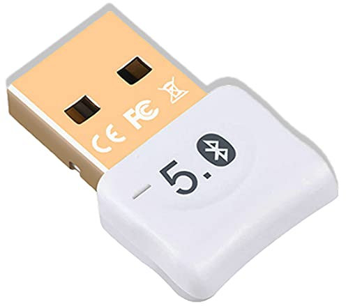 Anmete Bluetooth 5.0 USB Dongle Bluetooth Adapter for Laptop Computer Desktop Bluetooth Adapter Dongle 5.0 Supports Windows 10 8 7 Wireless Transfer for Bluetooth Headphone Mouse Keyboard Speakers