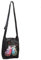 flevado Yogi Tasche Freizeittasche Festival Damen Schultertasche Schuh Motiv Farbe wählbar (Schwarz)