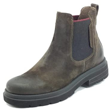 Nero Giardini Tronchetto Elastici in camoscio Uomo T.Moro 40 Taglia Europea : 40