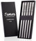 JOMUCO 5 Pairs Metal Chopsticks Reusable Stainless Steel Chopsticks Set Dishwasher Safe Laser Engraved Pattern Chinese Korean Japanese Chopsticks Gift Set Easy to Use and Clean (Silver)