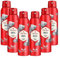 6 x Old Spice Rock Antitranspirant je 150ml Deo Spray für Männer 48h Schutz
