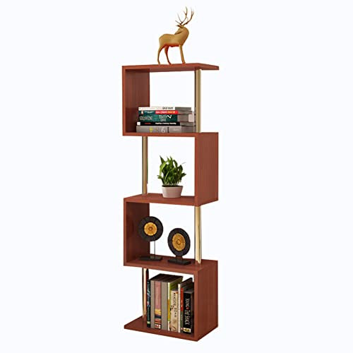 DAKAJA Zeitungsständer Umweltfreundlicher Zeitschriftenhalter aus Holz, Zeitschriftenornament-Dekorständer für Wohnzimmer/Flur/Eingang, Literaturständer für Das Home Office (Color : Teak)