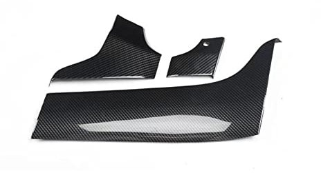 JORAsa Kompatibel mit Mercedes ML GL 2012 2013 2014 2015 LHD Auto-Armaturenbrett-Dekorationsabdeckung Styling Car Trim (Color : with Light Strip)