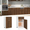BaraSh Unterschrank mit Schublade Braun Eichen-Optik 40x46x81,5 cm KüChenunterschrank SpüLenunterschrank KüChenblock Vorratsschrank KüChe
