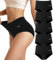 Ruixue Unterhosen Damen Baumwolle Unterwäsche, 5er Pack Slips Damen Stretch Hohe Taille Panties, Bequeme Frauen Unterwäsche, Atmungsaktiv Panties